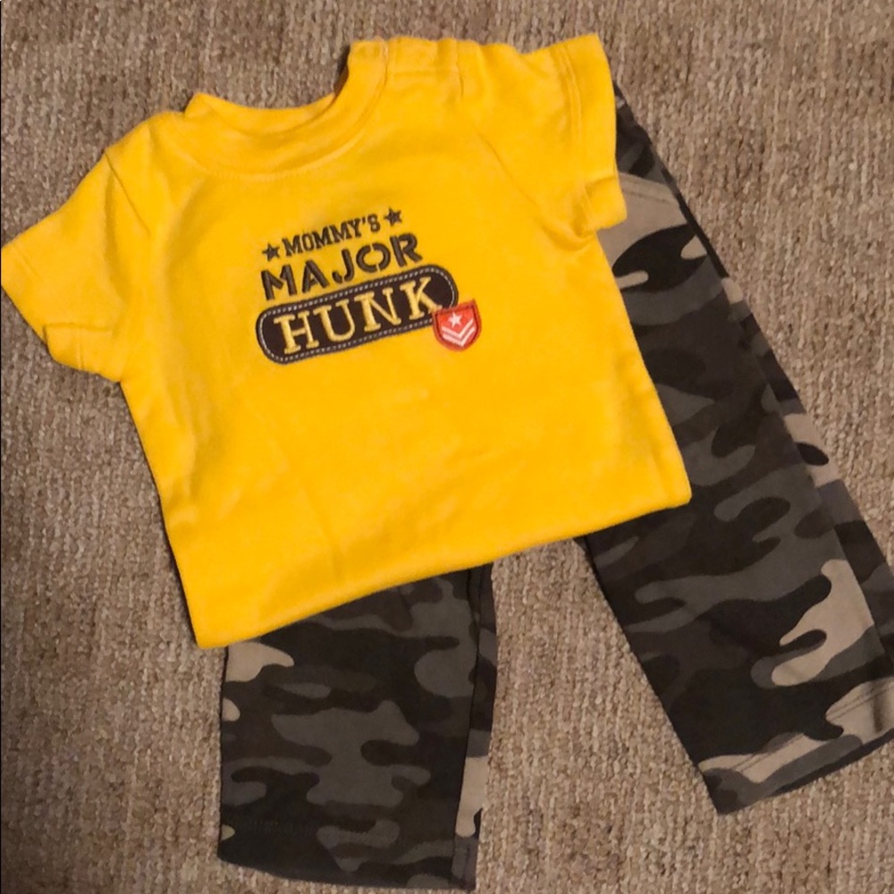 2 pc Set (Short Sleeve onsie with Pants)